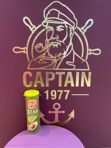 چیپس با طعم آواکادو و خردل برند lays (۹۰ گرم)