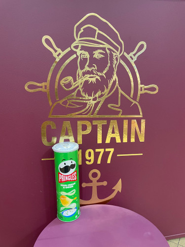 چیپس پرینگلز با طعم پیاز و خامه ترش pringles sourcream & onion