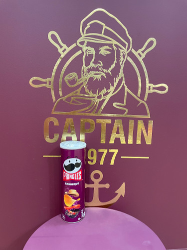 چیپس پرینگلز با طعم باربیکیو pringles barbecue